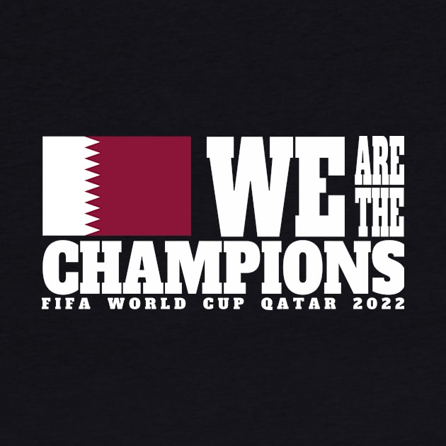 Fifa World Cup Qatar 2022 Champions - Qatar - Dark Color Edition by felinfelix